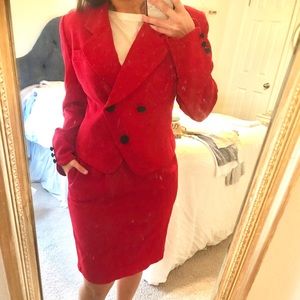 Christian Dior suit in near perfect condition.